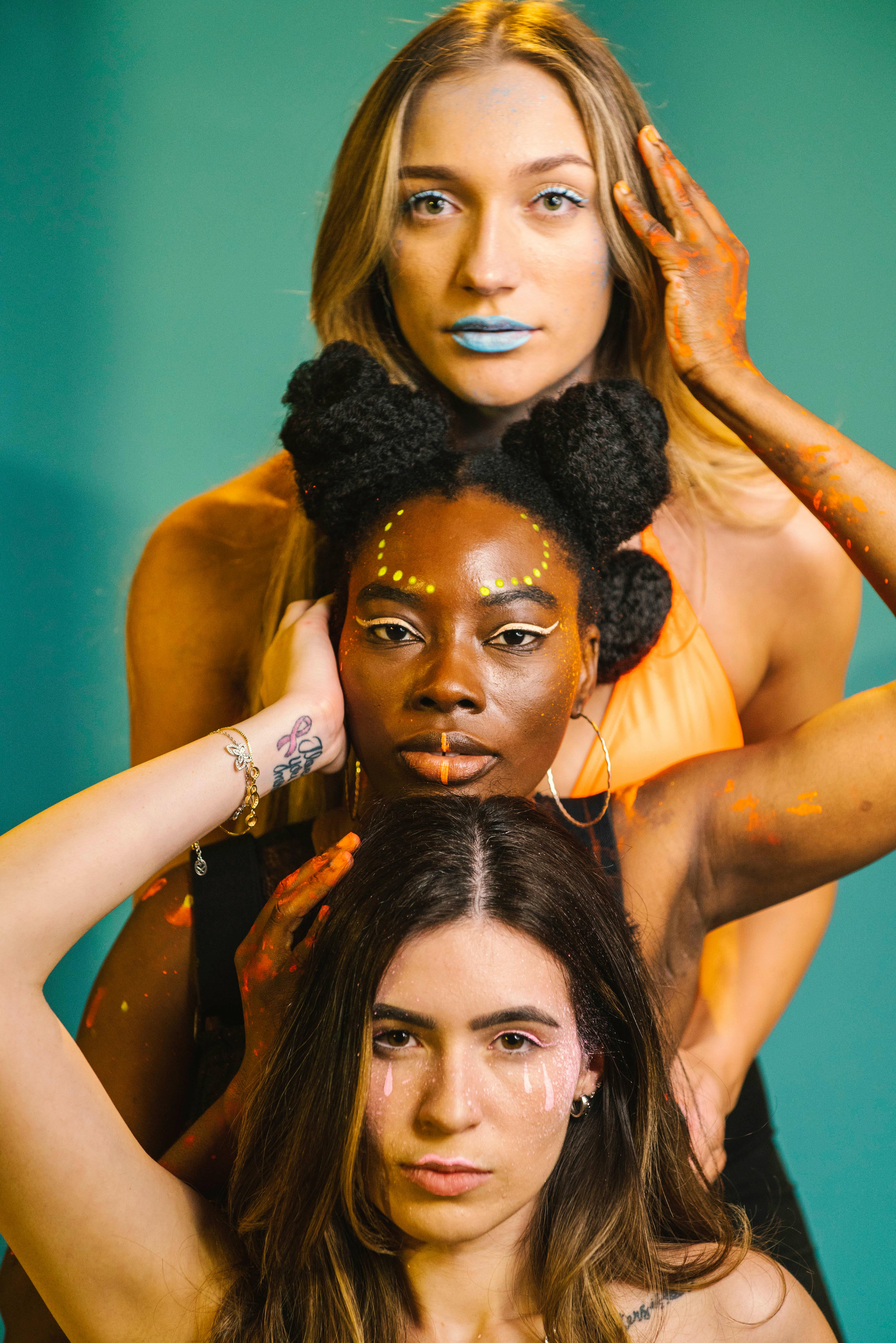 Bold Editorial Lips